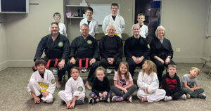 James Gifford, Matt Molineux, and Steve Aldus visited Metamora Martial Arts in January 2024.