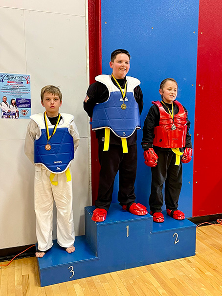 Roger placed 3rd in sparring at the 2024 Bill Auvenshine Memorial Tournament