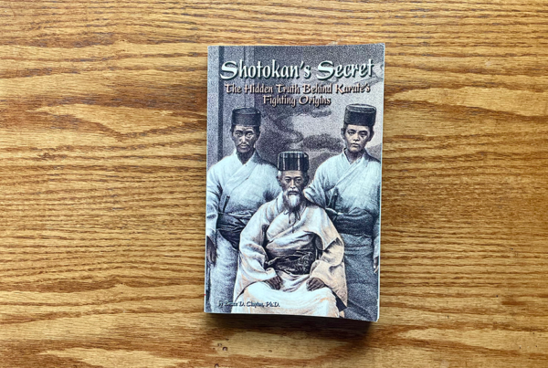 Photo of the Shotokan's Secret book by Bruce Clayton, Ph.D.